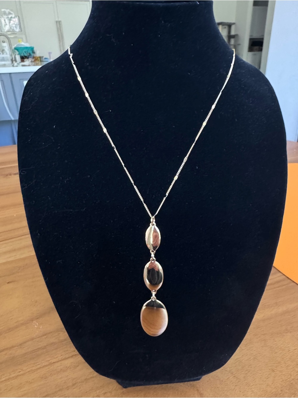 LOFT Gold Drop Pendant Necklace - Women Jewelry
